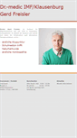 Mobile Screenshot of dr-freisler.de